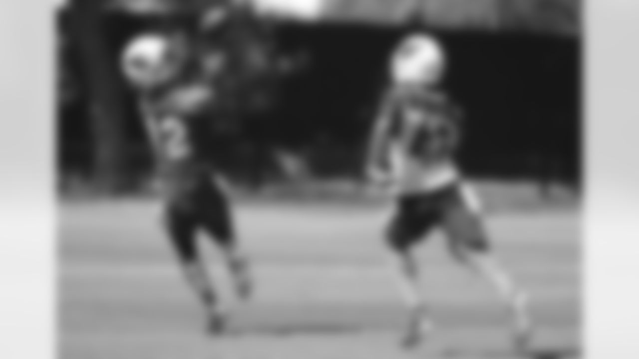 WR John Brown hauls in a long pass