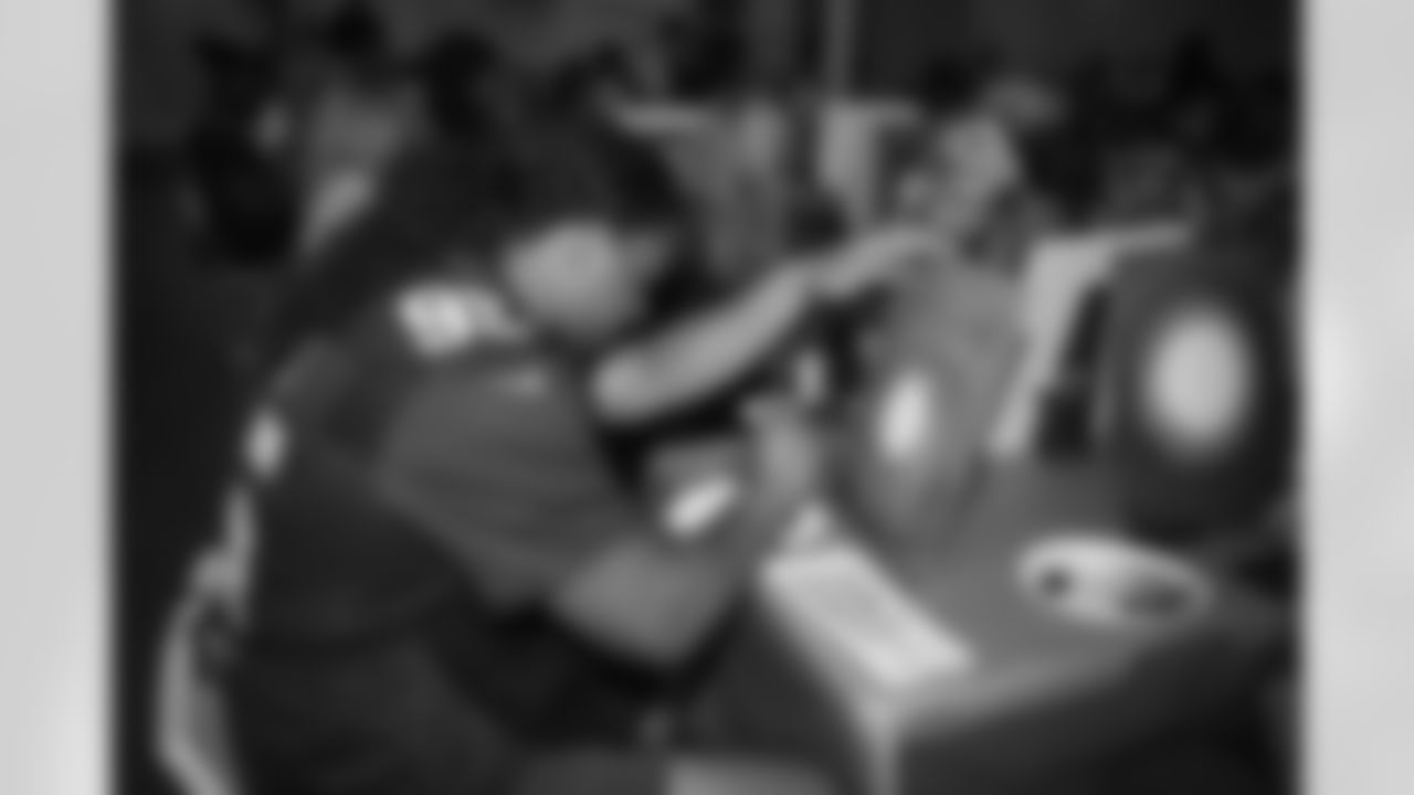 The Arizona Cardinals host a Paint and Sip night for cancer survivors as part of a Crucial Catch celebration on Tuesday, Oct. 3, 2023 in Scottsdale, AZ.