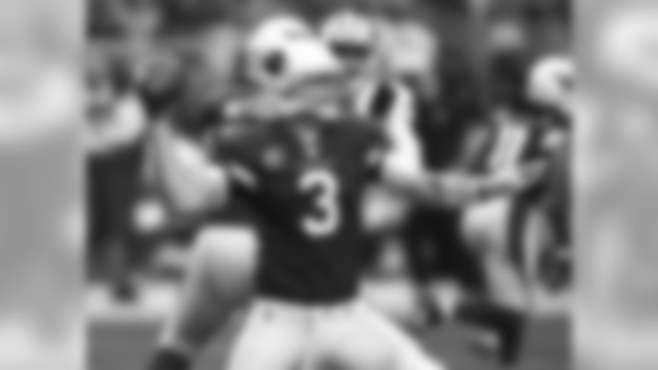 Carson Palmer prepares to throw