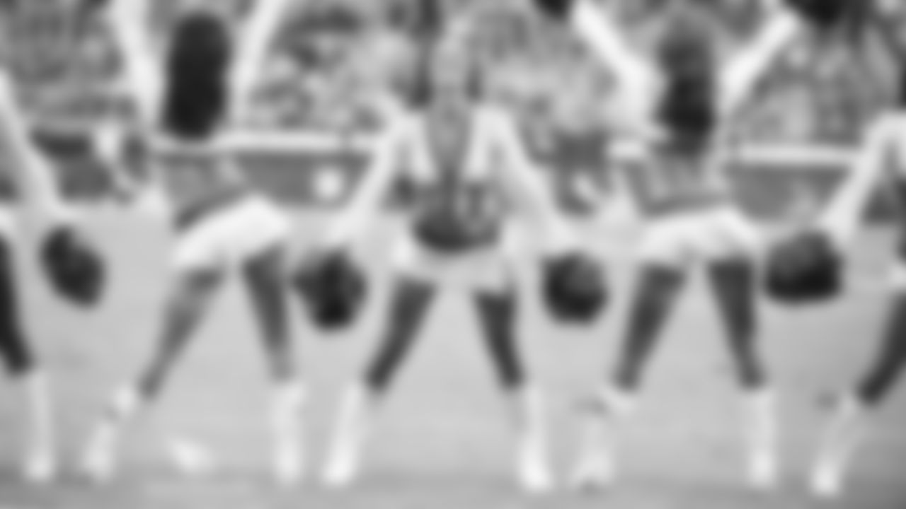 Images of Cardinals cheerleader Brittni during the 2018 season