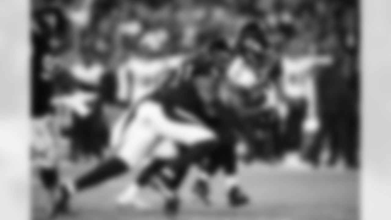 Arizona Cardinals linebacker Jesse Luketa (43) during the 2022 preseason game between the Arizona Cardinals and the Baltimore Ravens on Sunday, Aug. 21, 2022 in Glendale, AZ.