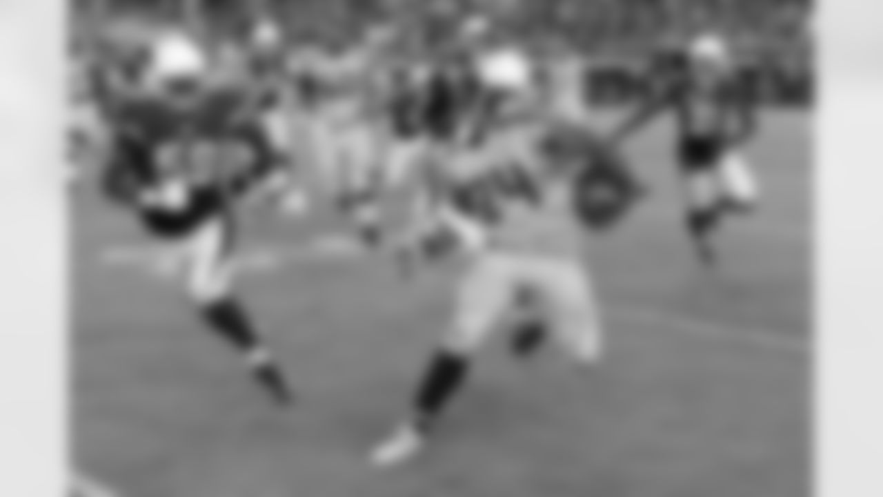 2013: Seattle RB Marshawn Lynch runs the ball