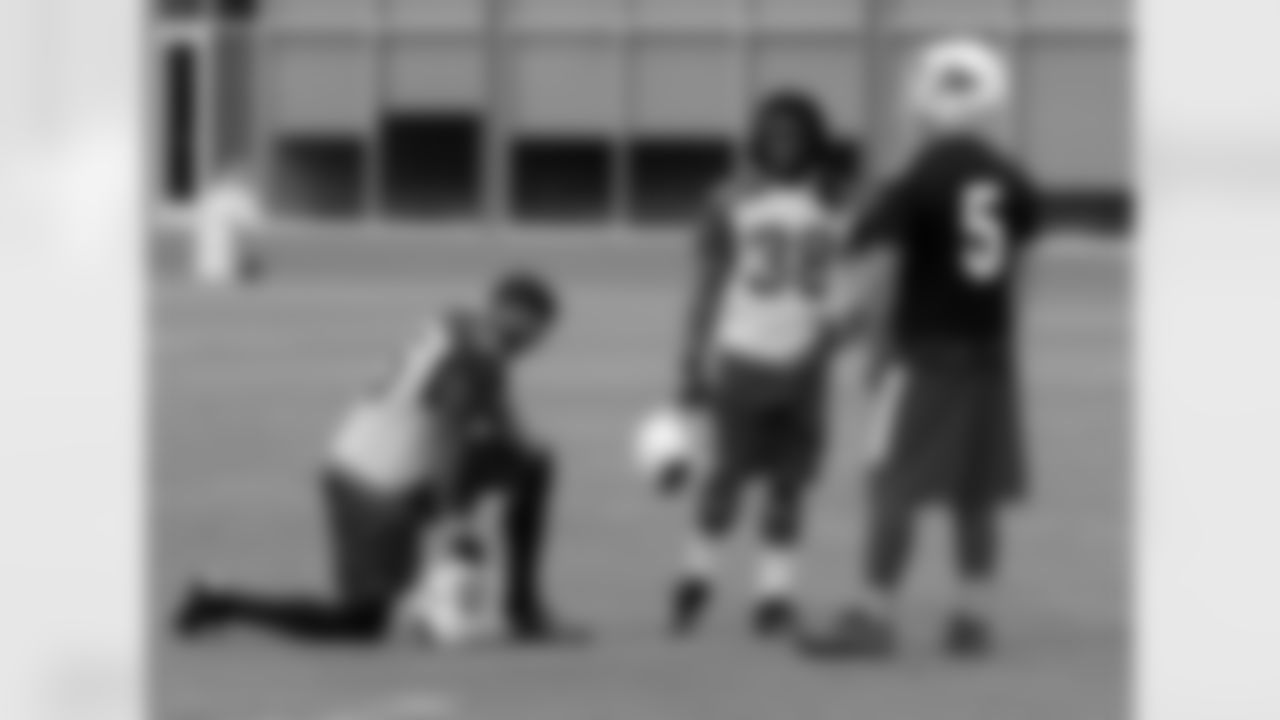 From left: WR Michael Floyd, RB Andre Ellington, QB Drew Stanton