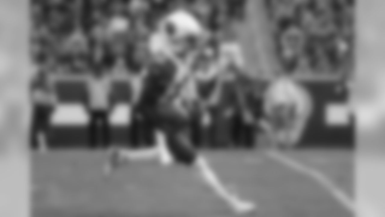 Cardinals wide receiver Pharoh Cooper runs against the Rams on Sunday.