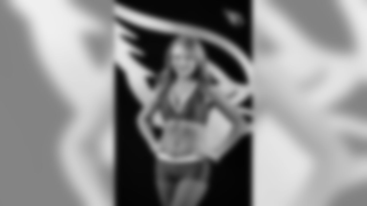 Images of Cardinals cheerleader Danielle from the 2019 season