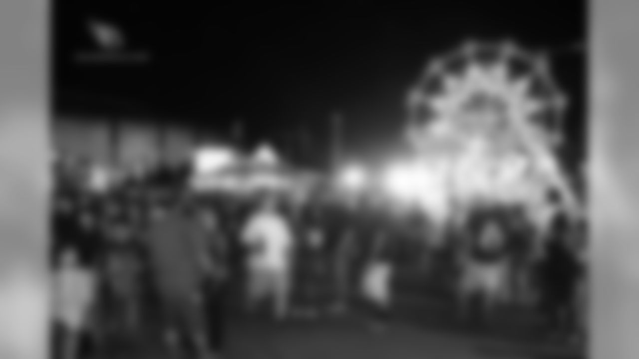 The Spring Tailgate at night