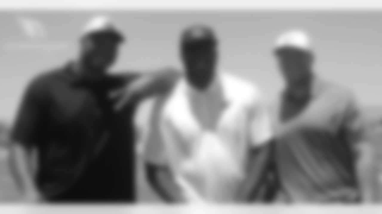 DT Calais Campbell, DT Rodney Gunter and QB Matt Barkley