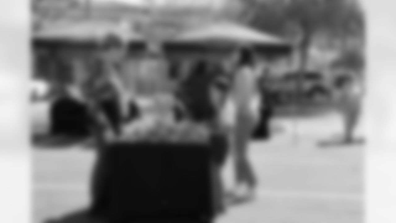 The Arizona Cardinals host Women's Wellness Day at Phoenix Rescue Mission's Changing Lives Center featuring free health screenings by Cigna and a woman-owned food truck Wok This Way on Saturday, March 18, 2023.