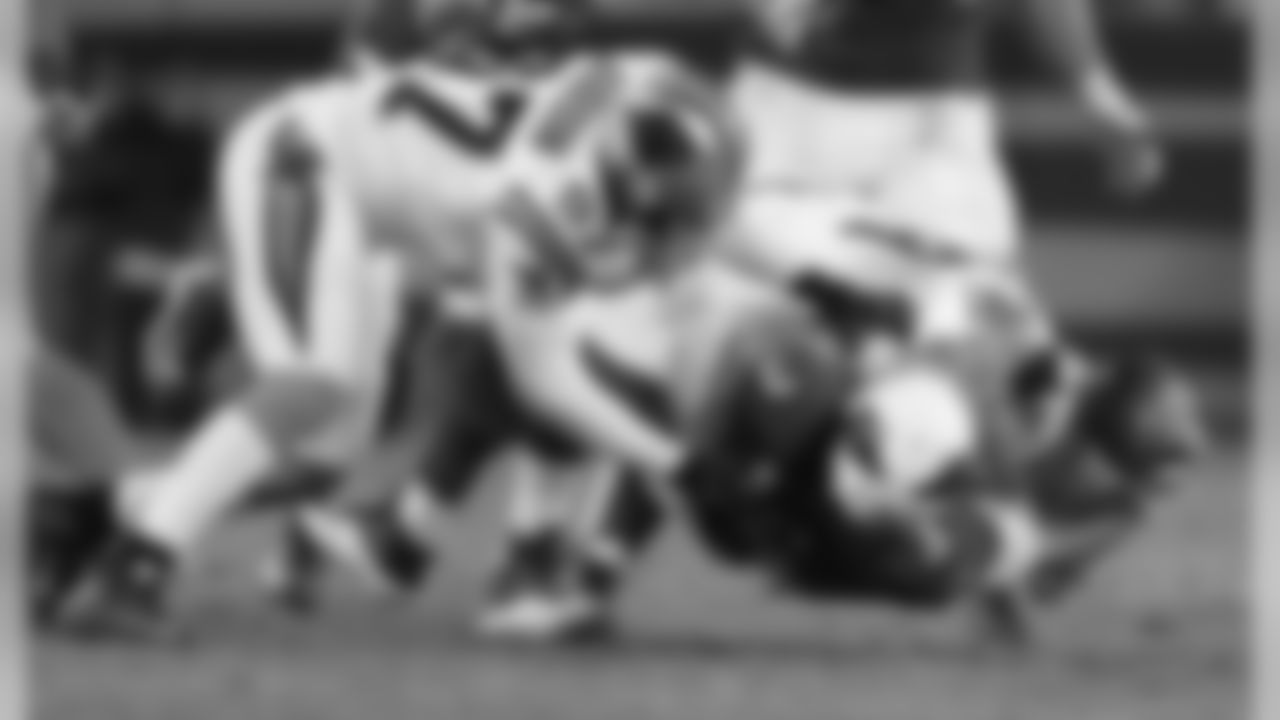 QB Carson Palmer is sacked