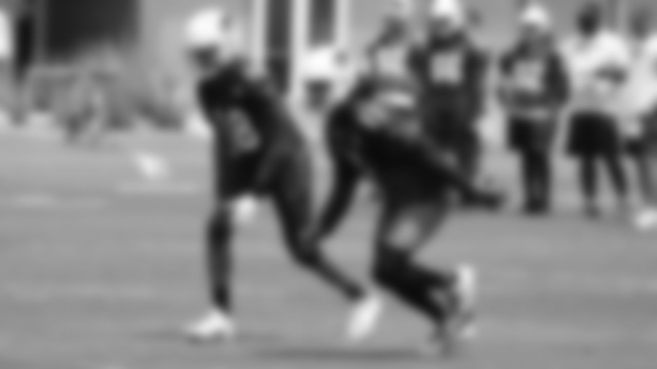 WR Brice Butler (left) and WR Larry Fitzgerald