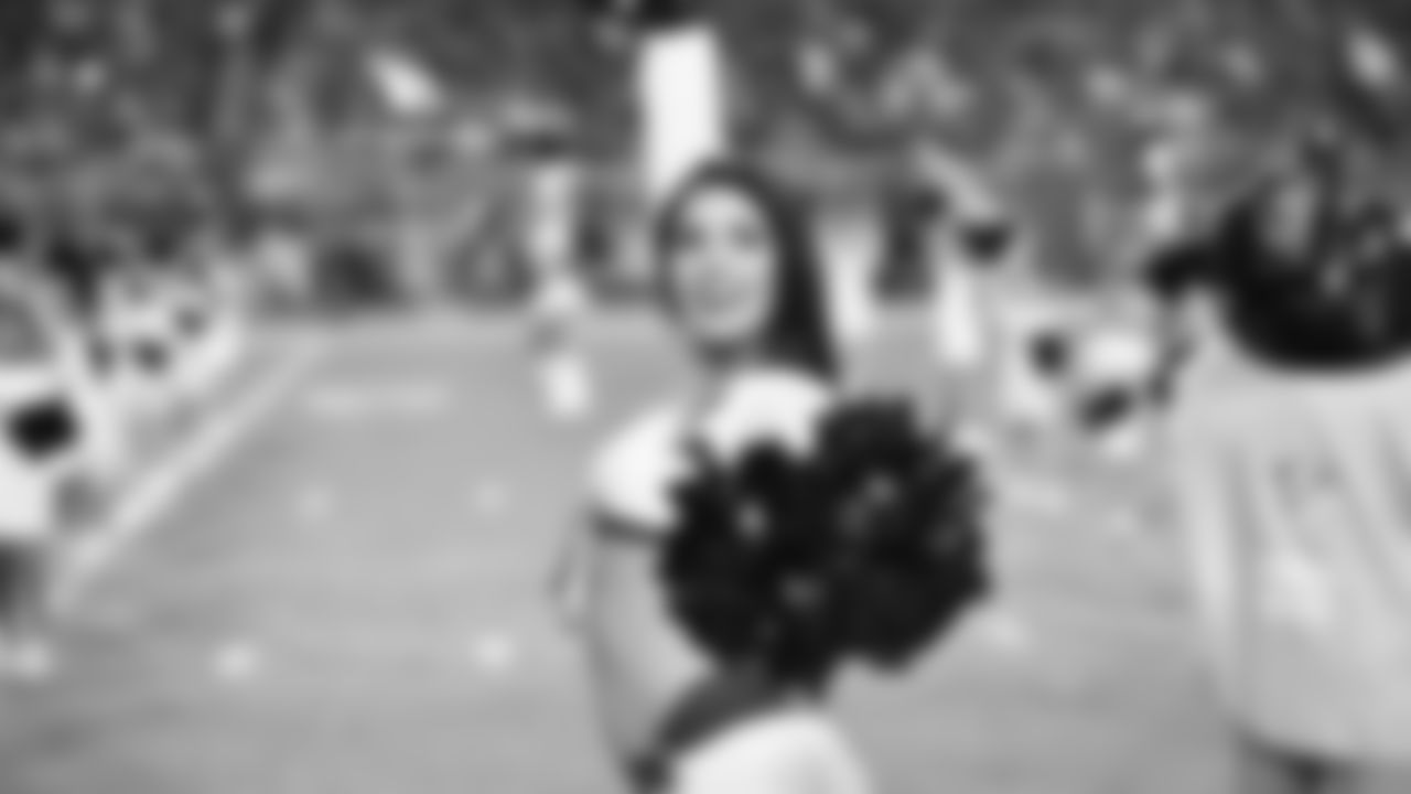Images of Cardinals cheerleader Nikki S. during the 2018 season