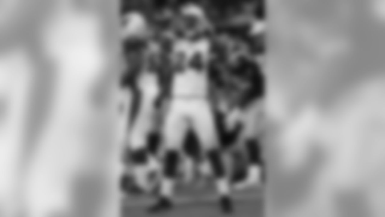 Adrian Wilson celebrates