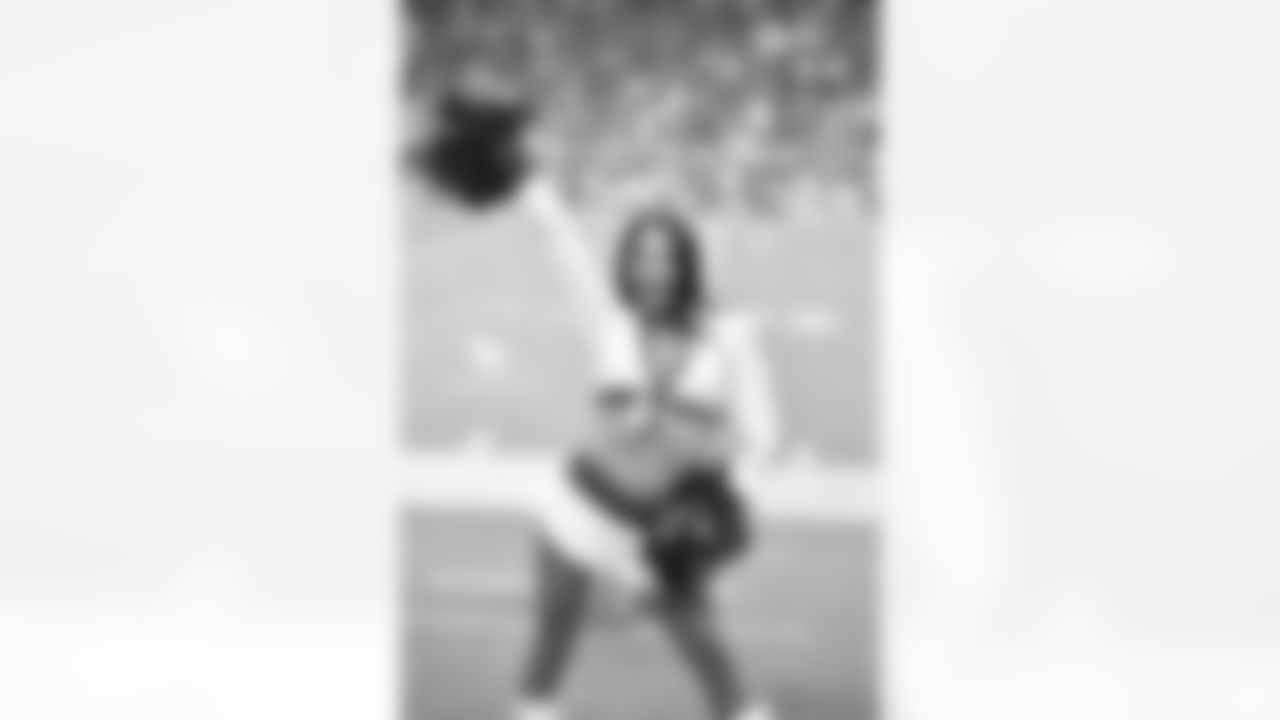 Images of Cardinals cheerleader Angelica from the 2018 season