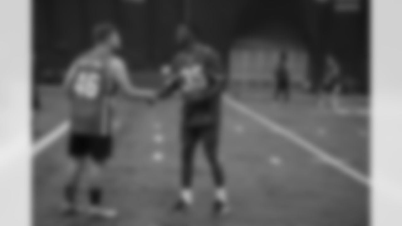 The Arizona Cardinals teamed up Mikey's League to host an Adaptive Football Camp on Saturday, June 18, 2022 in the Cardinals practice bubble in Tempe, AZ.