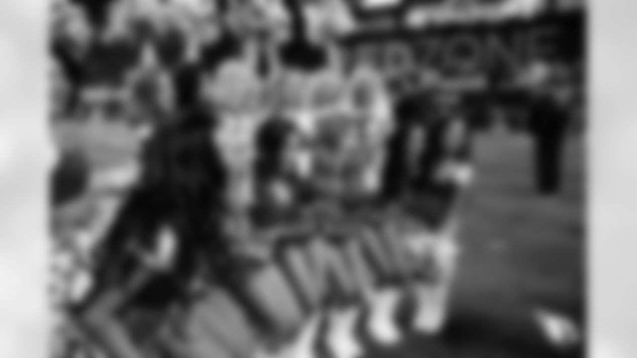 The Arizona Cardinals Cheerleaders during the game against the New England Patriots on Monday, Dec. 12, 2022 in Glendale, AZ.