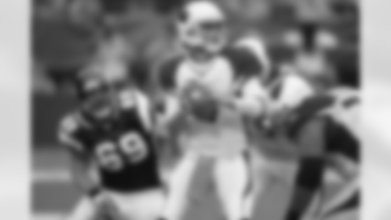 Kolb looks downfield