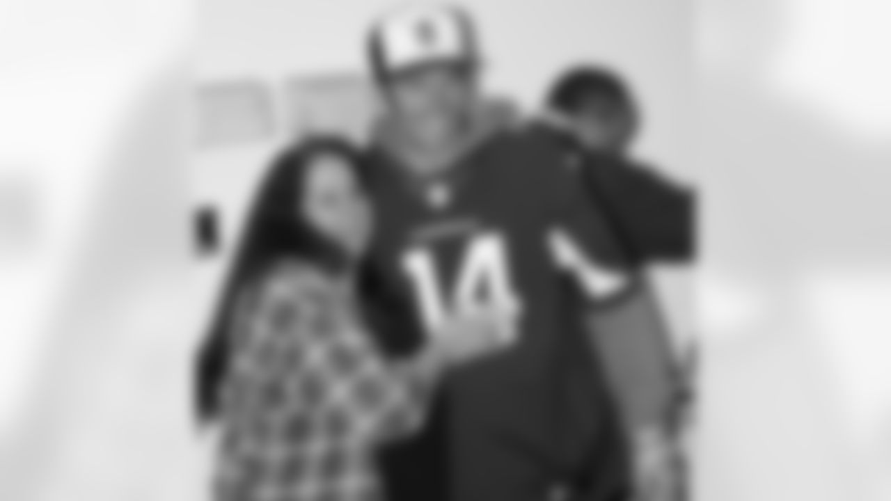 QB Ryan Lindley and a fan