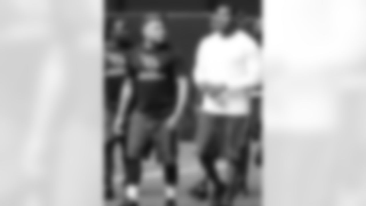 S Tyrann Mathieu (left) and S Deone Bucannon
