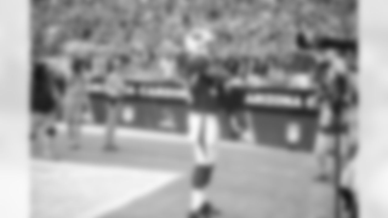 RB Andre Ellington soaks in the cheers after a touchdown