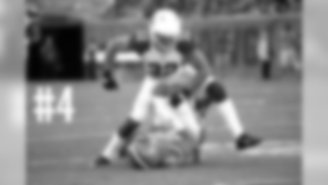 S Tyrann Mathieu celebrates a play