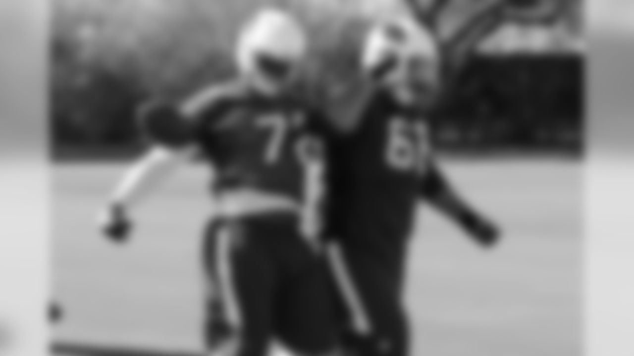 DE Ed Stinson forces a fumble