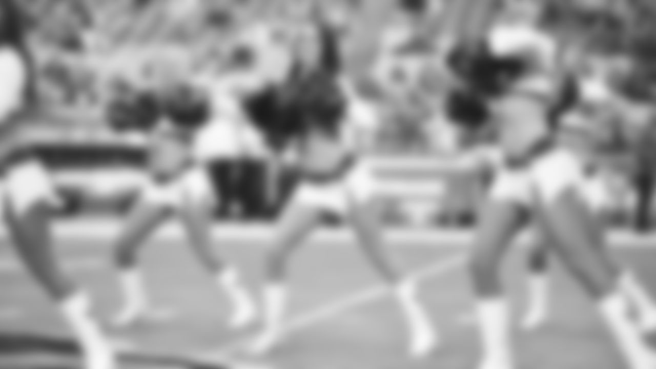 Images of Cardinals cheerleader Shae from the 2018 season