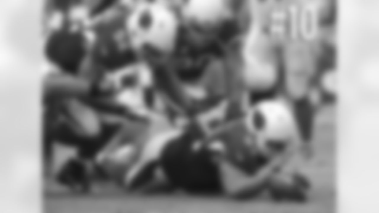DE Calais Campbell recovers a fumble