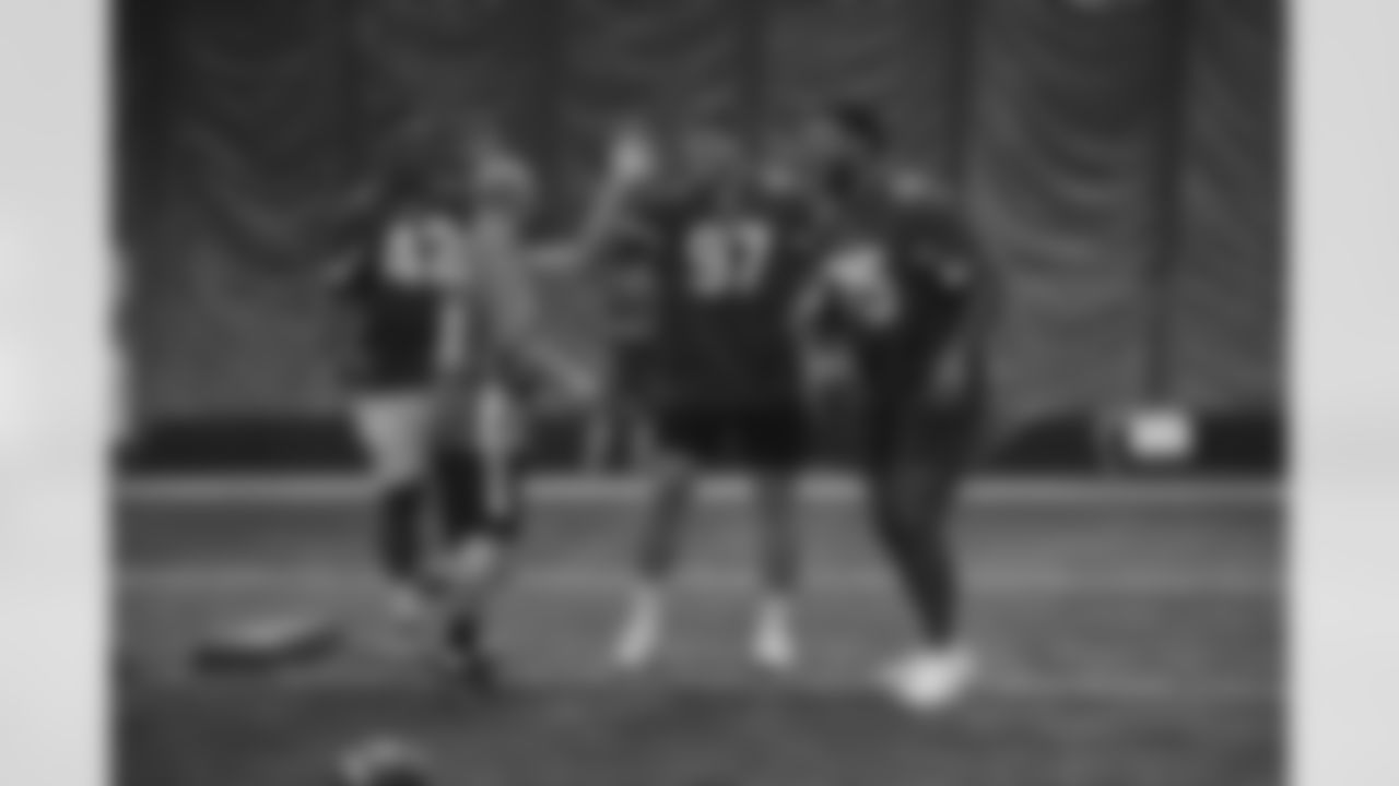 The Arizona Cardinals teamed up Mikey's League to host an Adaptive Football Camp on Saturday, June 18, 2022 in the Cardinals practice bubble in Tempe, AZ.