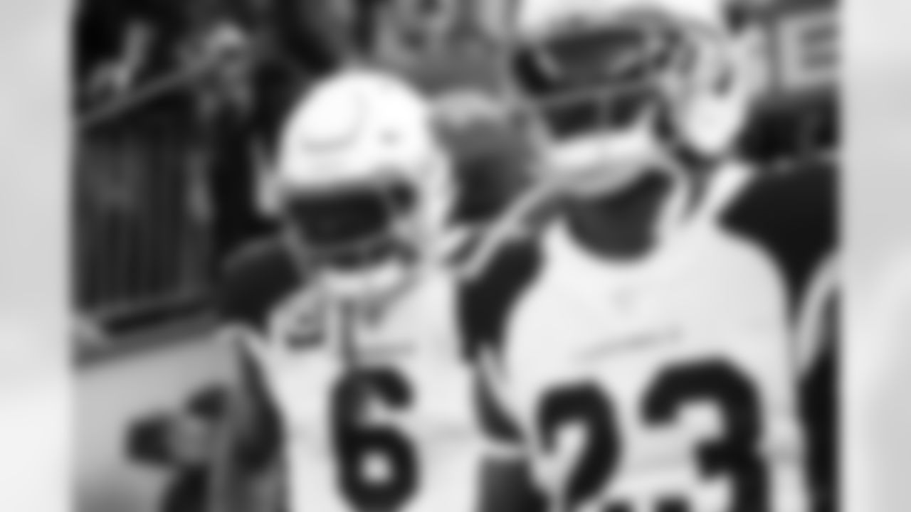Arizona Cardinals running back James Conner (6) during the 2022 regular season game between the Arizona Cardinals and the Denver Broncos on Sunday, Dec. 18, 2022 in Denver, CO.