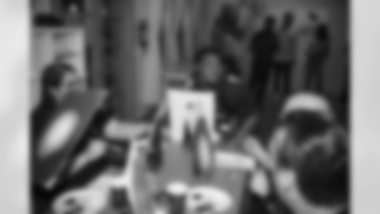 The Arizona Cardinals host a Paint and Sip night for cancer survivors as part of a Crucial Catch celebration on Tuesday, Oct. 3, 2023 in Scottsdale, AZ.