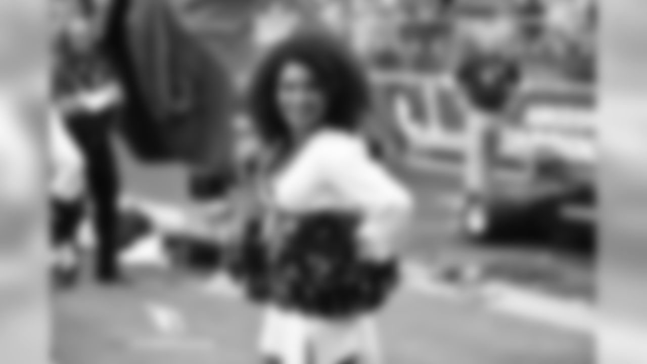 Images of the Cardinals cheerleaders during the season opener against Washington