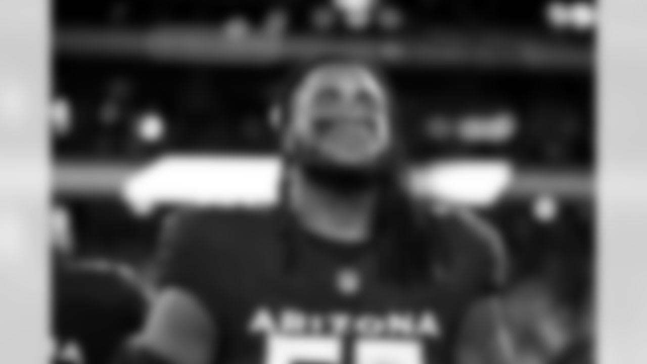 Arizona Cardinals defensive tackle Dante Stills (55) during the 2023 preseason game between the Arizona Cardinals and the Denver Broncos on Friday, Aug 11, 2023 in Glendale, AZ.