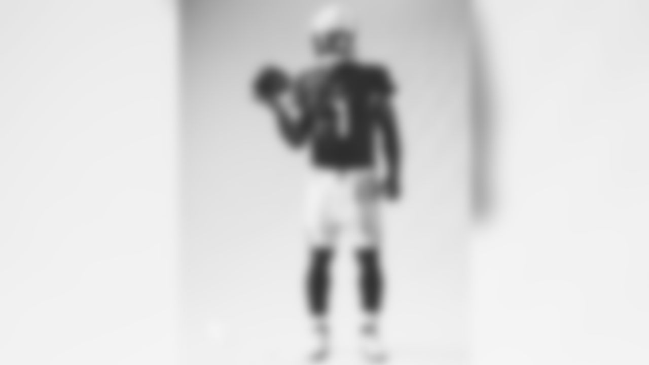 Images of Cardinals quarterback Kyler Murray from his media shoot before the 2020 season. Murray turned 23 on Friday.