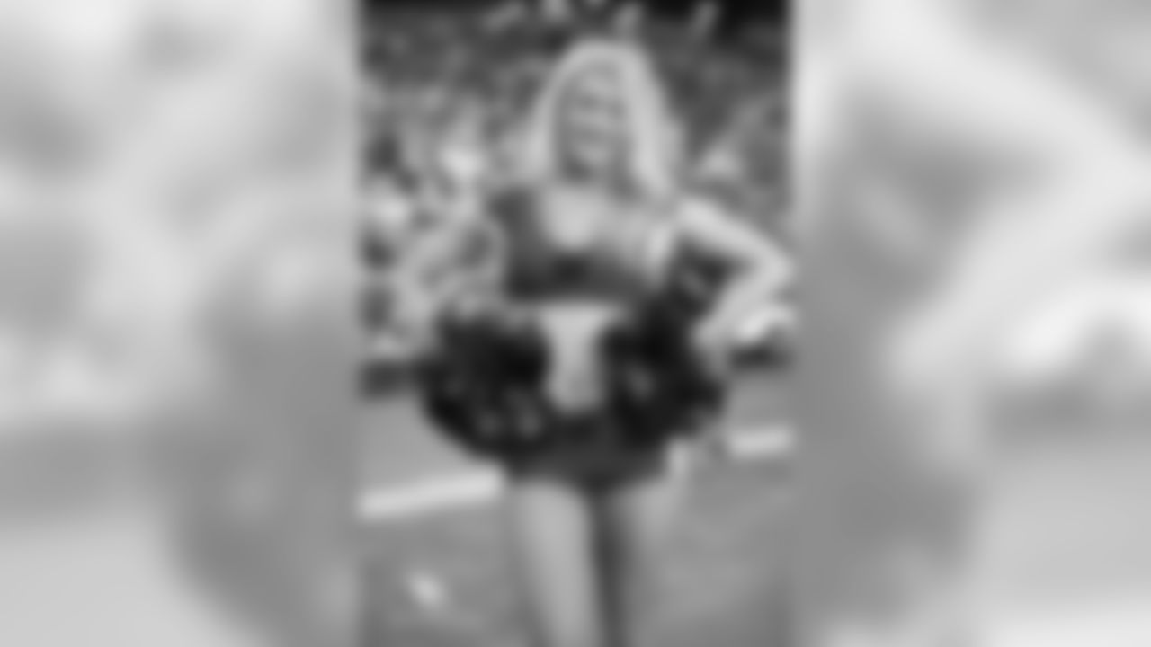 Images of Cardinals cheerleader Shasta from the 2018 season