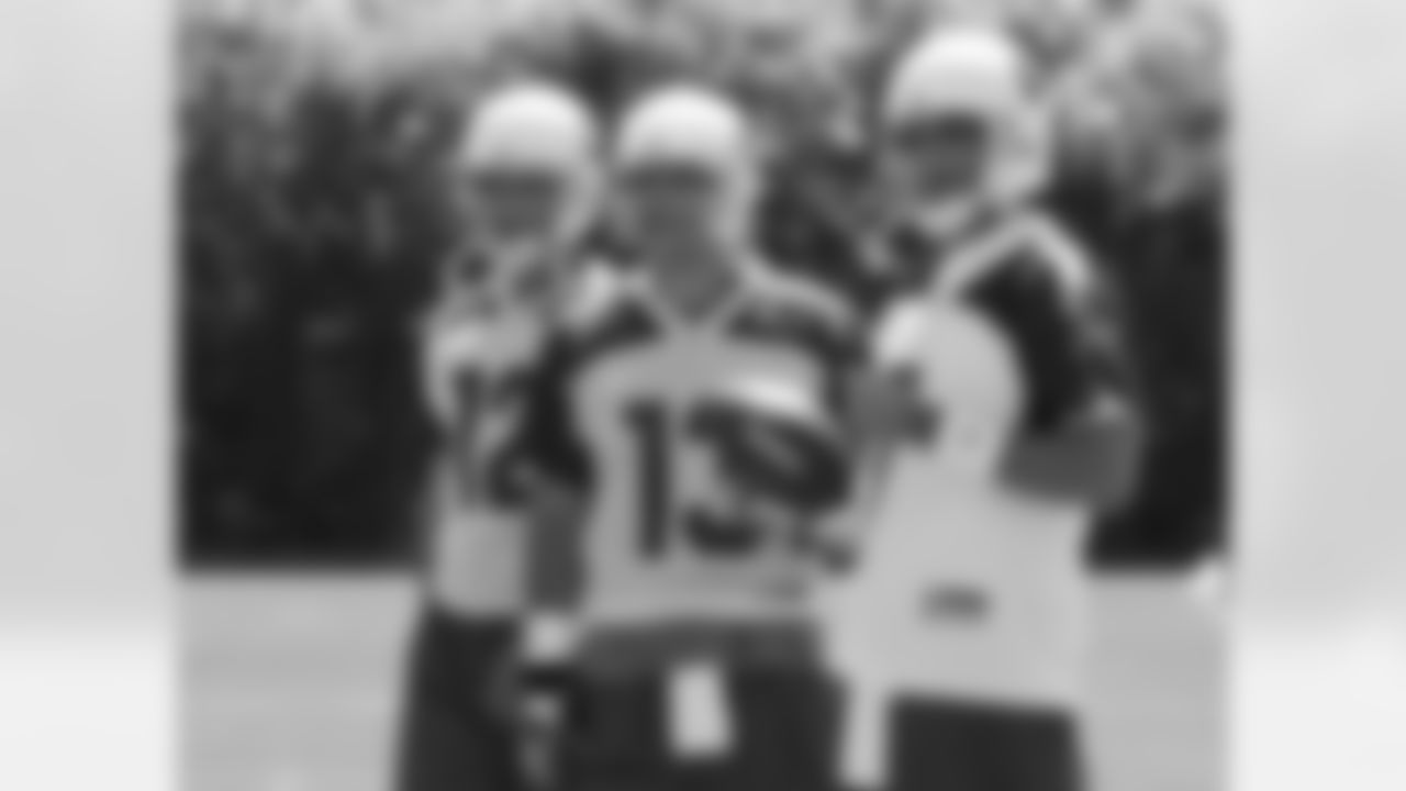 Cardinals quarterbacks Anthony Morelli, Warner and Leinart