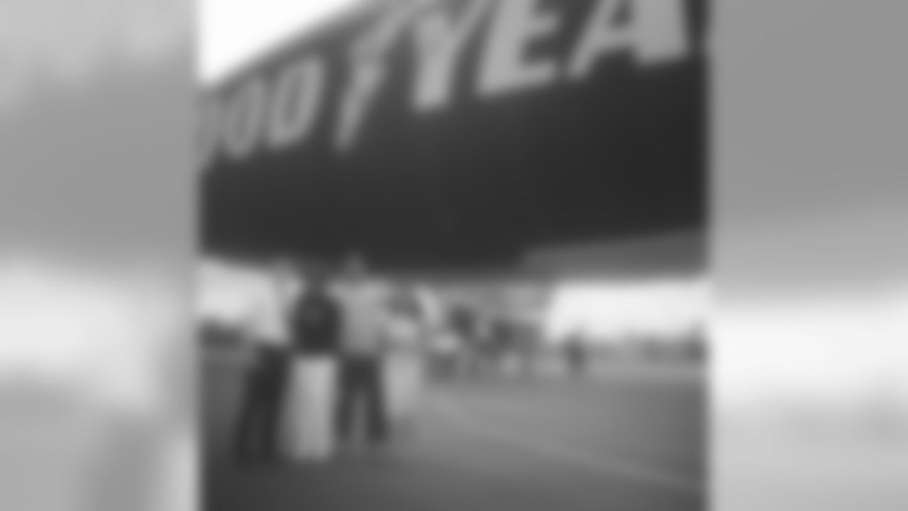 A shot outside the blimp