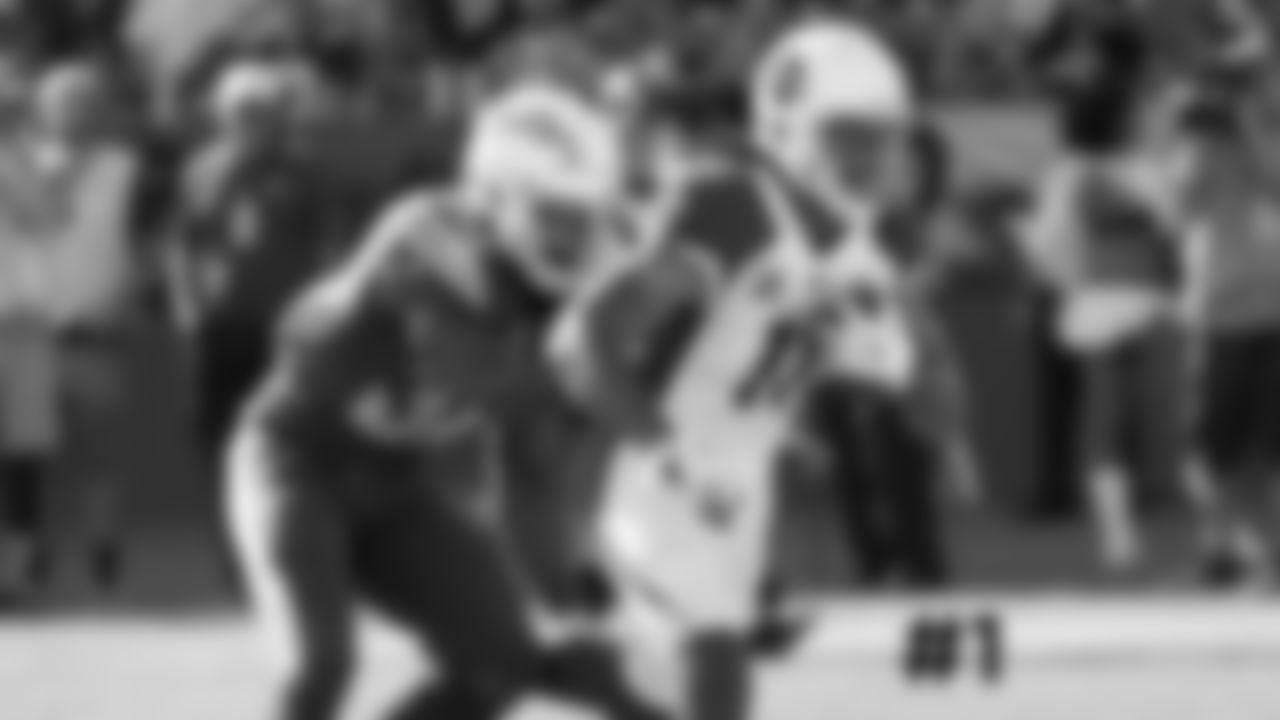 1. WR Larry Fitzgerald races into the end zone