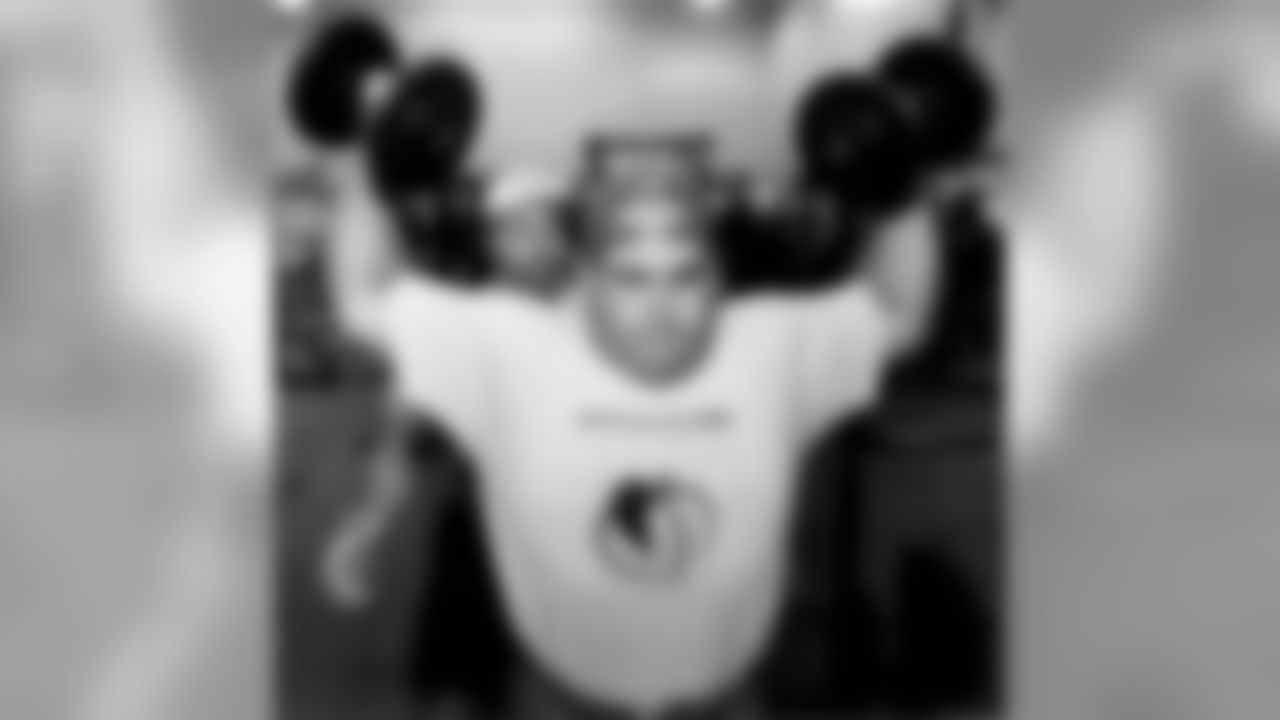 Keim lifts weights in college at North Carolina State