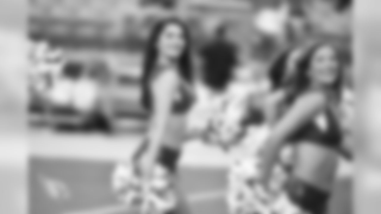Images of Cardinals cheerleader Nikki during the 2019 season