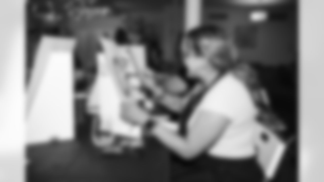The Arizona Cardinals host a Paint and Sip night for cancer survivors as part of a Crucial Catch celebration on Tuesday, Oct. 3, 2023 in Scottsdale, AZ.