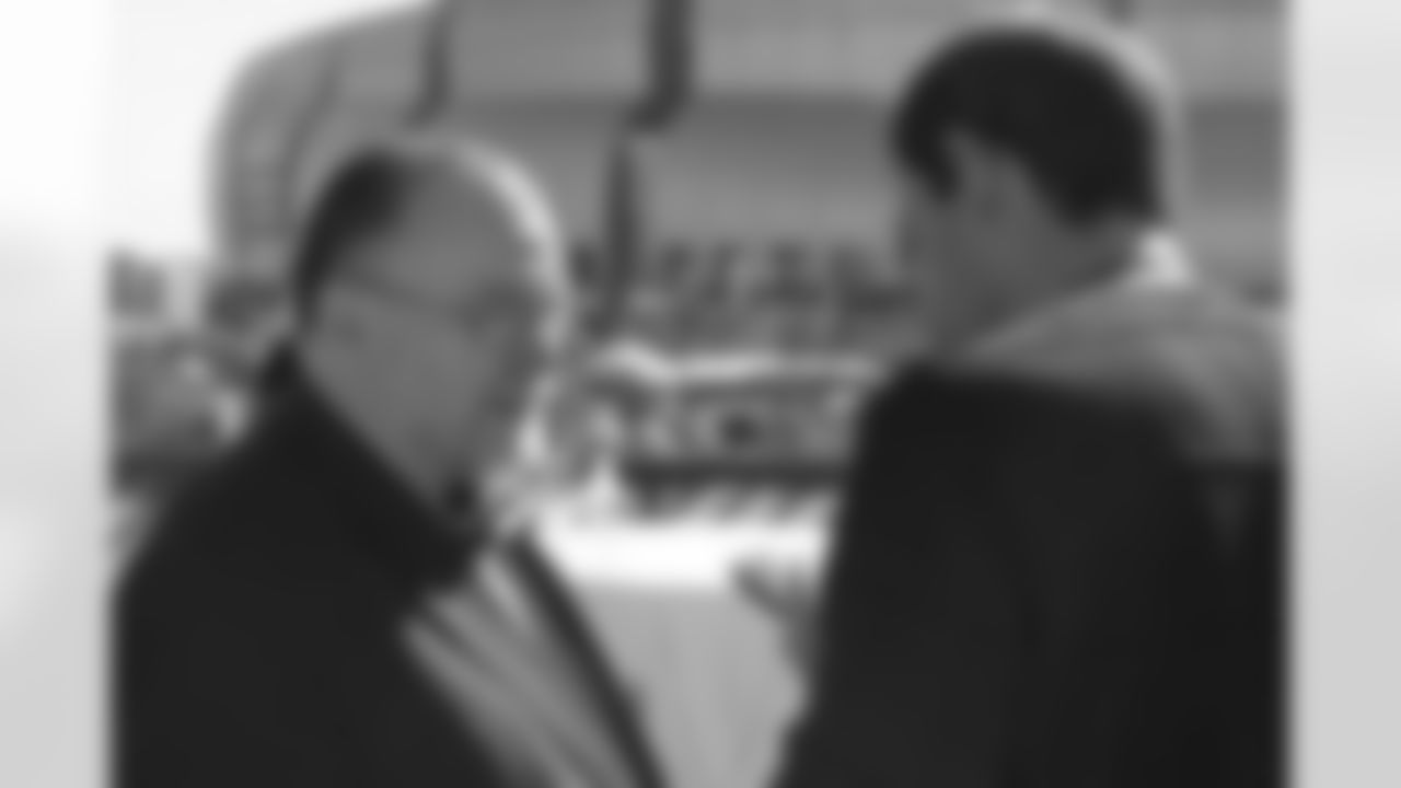 Bill Bidwill is interviewed