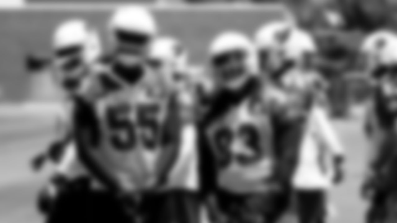OLB Chandler Jones (left) and DE Darius Philon