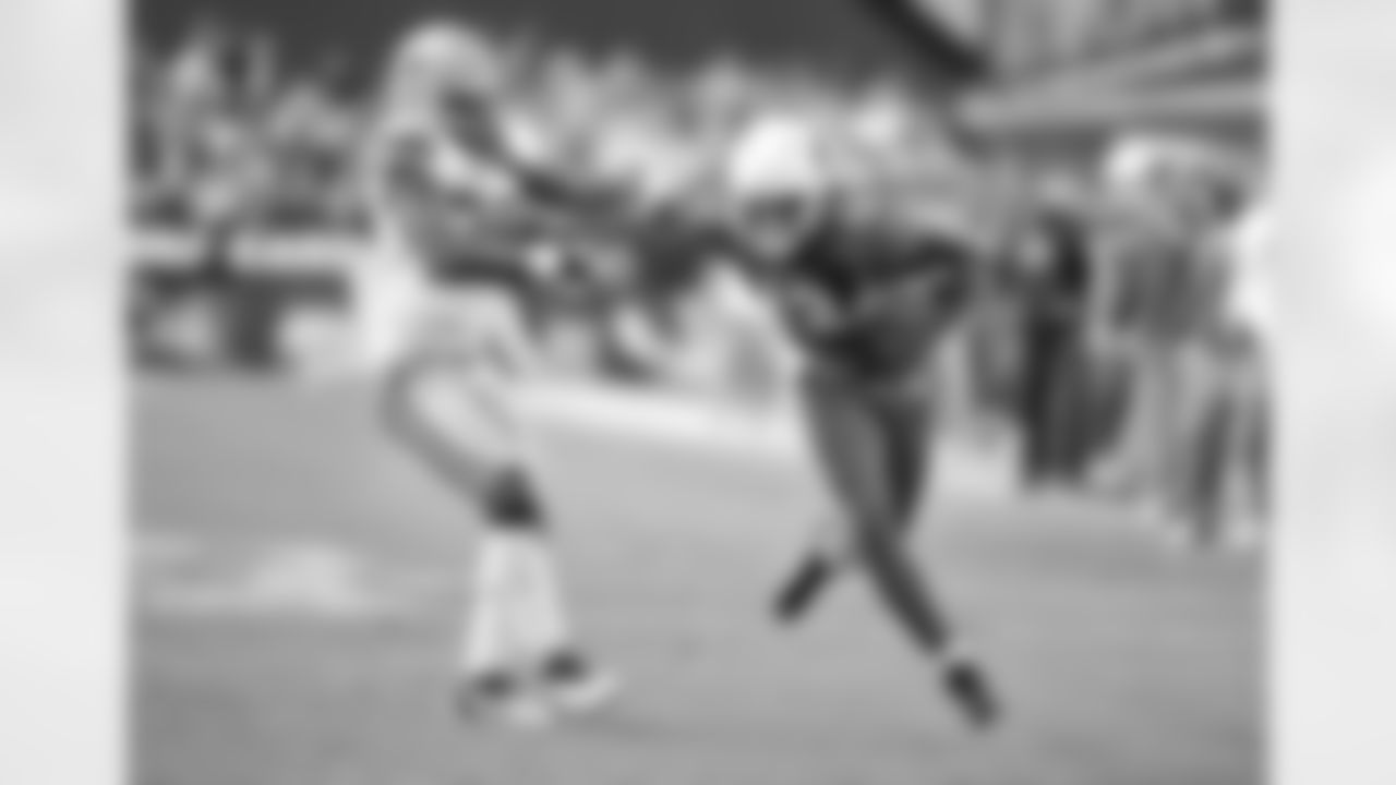 2011 vs. Cowboys: Andre Roberts with a stiff-arm.