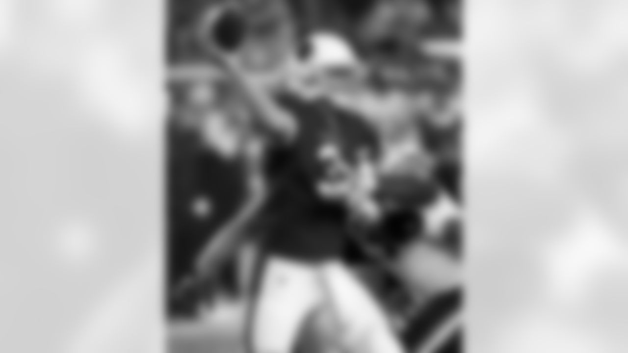 QB Carson Palmer throws the ball