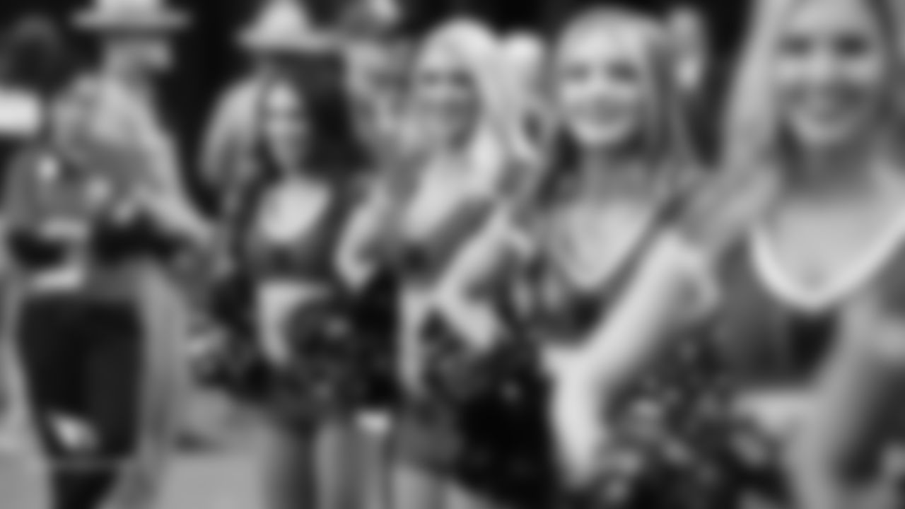 Images of Cardinals cheerleader Ashley from the 2018 season