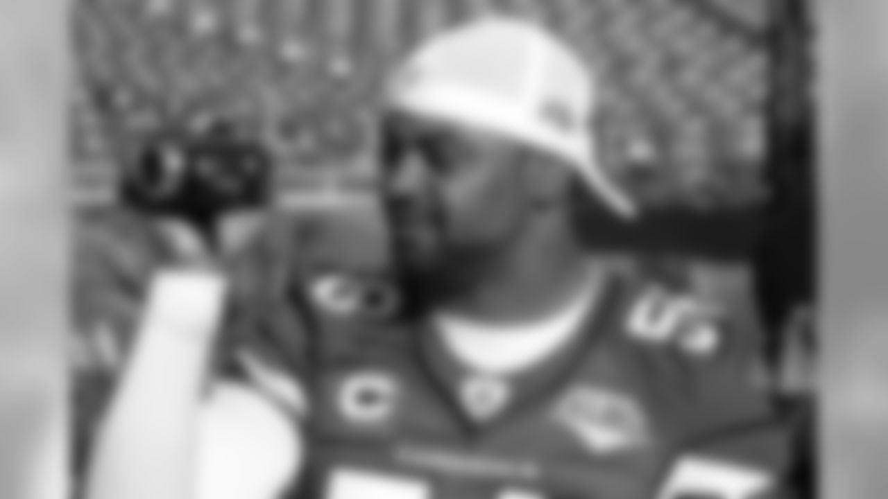 Karlos Dansby films the proceedings