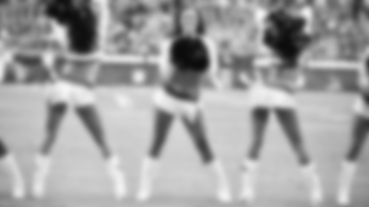 Images of the Cardinals cheerleaders during the Week 14 matchup against Detroit
