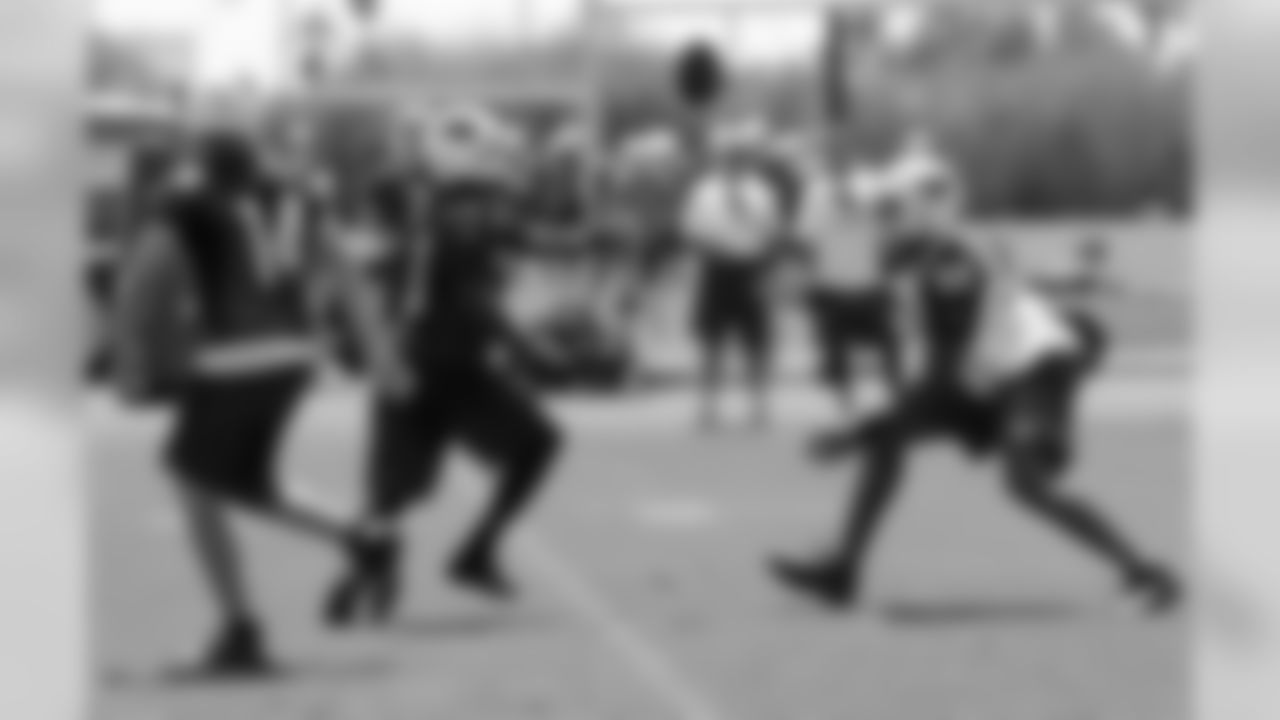 The ball pops loose on a handoff