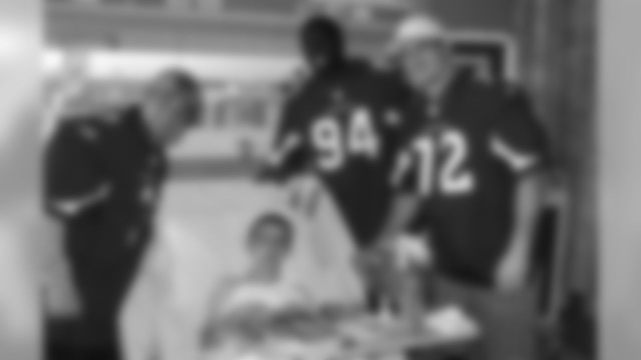 Jay Feely, Sam Acho, Rich Ohrnberger