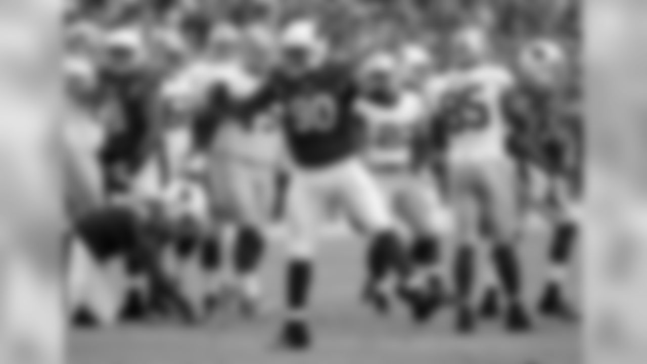 DE Cory Redding celebrates a tackle